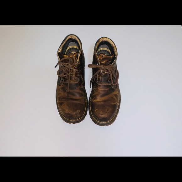 Dr. Martens Other - Doc Martens Distressed Brown Leather Boot •SZ 8